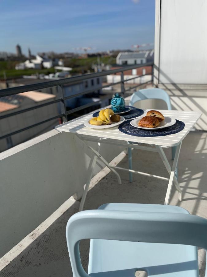 Tres Bel Appartement Vue Mer - Les Ilots Bleus - Dunkerque Malo Les Bains Dunkirk المظهر الخارجي الصورة